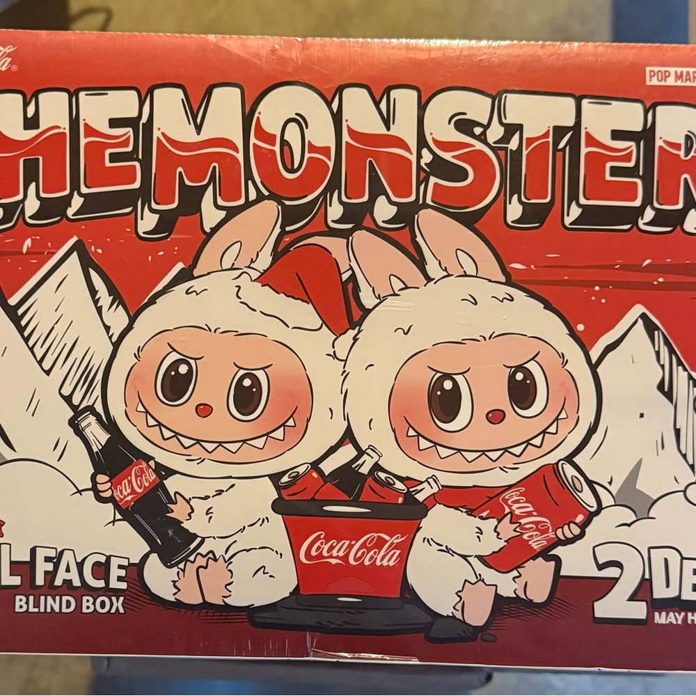 Rare Discontinued Coca-Cola Collectible Box with Red and White Design